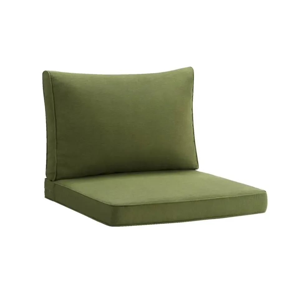 Loungekussen Brest zit - donkergroen - 60x60 cm