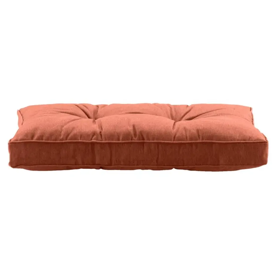 Loungekussen Florence rug - terracotta - 60x43 cm