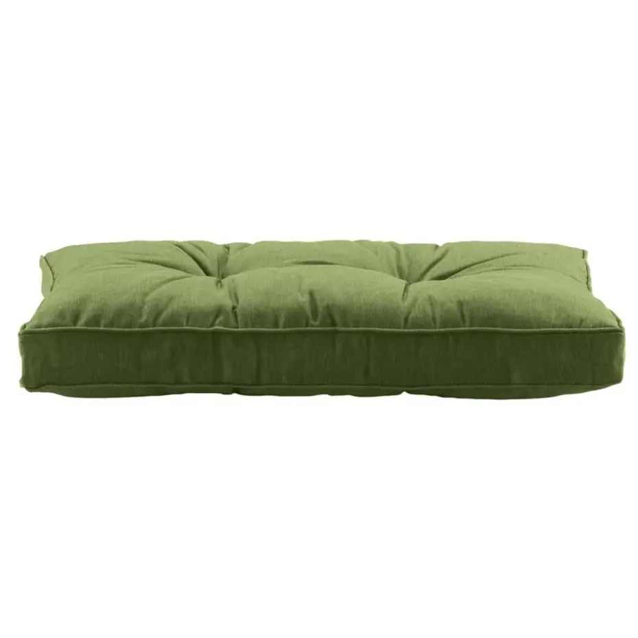 Loungekussen Florence rug - donkergroen - 73x43 cm