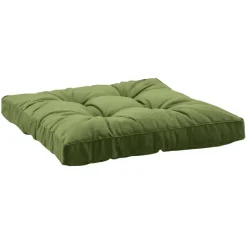 Loungekussen Florence zit - donkergroen - 73x73 cm