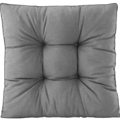 Loungekussen Florence zit - grijs - 73x73 cm