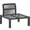 Loungestoel middenelement Ardeche - grijs - 78x72x66 cm