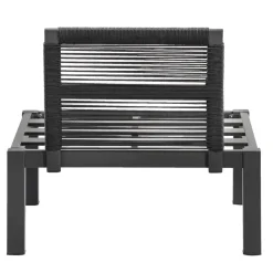 Loungestoel middenelement Ardeche - grijs - 78x72x66 cm