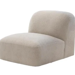 Loveseat Stof Taupe - Zitbreedte 76cm - 76x106x75cm - Mary