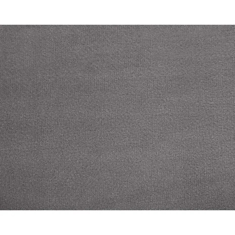 LUBBON - Bed met opbergruimte - Grijs - 160 x 200 cm - Fluweel