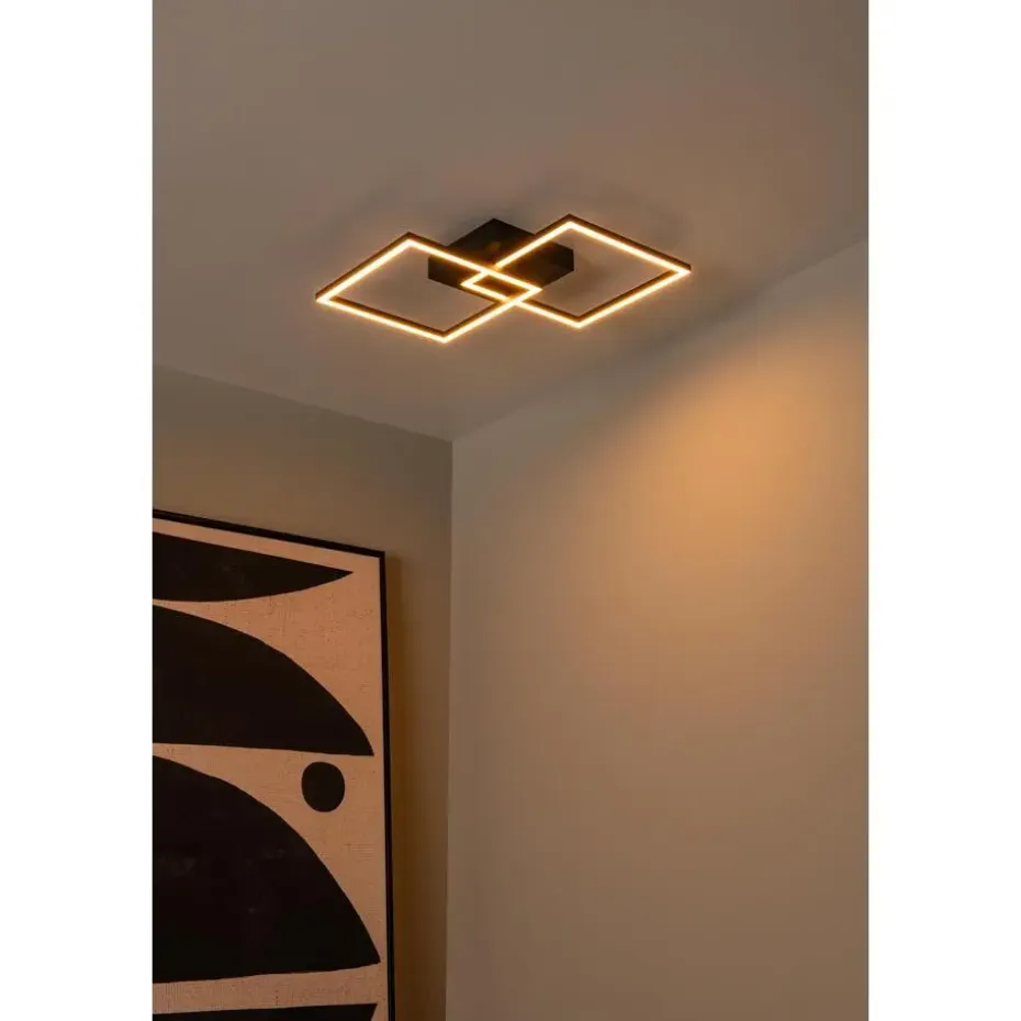 Lucide ARIANNE Plafonnière - Zwart