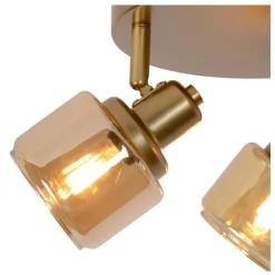 Lucide BJORN Plafondspot - Mat Goud / Messing