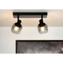 Lucide BJORN Plafondspot - Zwart