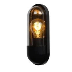 Lucide CAPSULE Wandlamp - Zwart