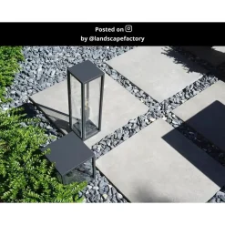 Lucide CLAIRE Sokkellamp - Antraciet