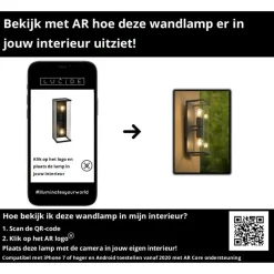 Lucide CLAIRE Wandlamp - Antraciet