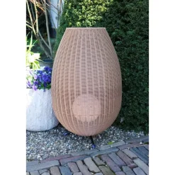 Lucide COLIN IP44 Vloerlamp - Naturel