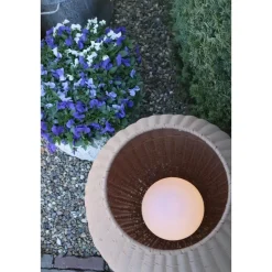 Lucide COLIN IP44 Vloerlamp - Naturel