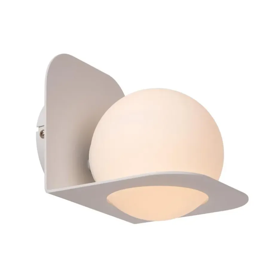 Lucide DAVY Wandlamp - Wit