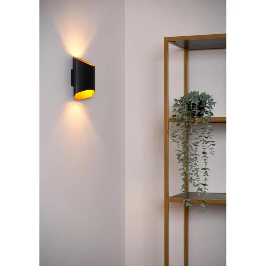 Lucide DILETTA Wandlamp - Zwart