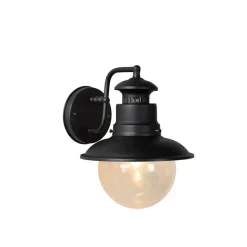 Lucide FIGO Wandlamp - Zwart