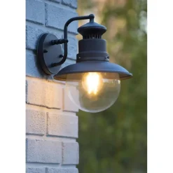 Lucide FIGO Wandlamp - Zwart