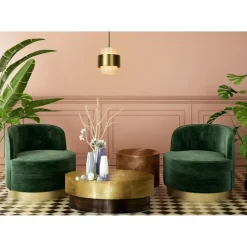 Lucide FIRMIN Hanglamp - Mat Goud / Messing