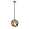 Lucide HANNELORE Hanglamp - Mat Goud / Messing
