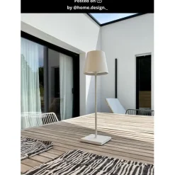 Lucide JUSTINE Tafellamp - Wit