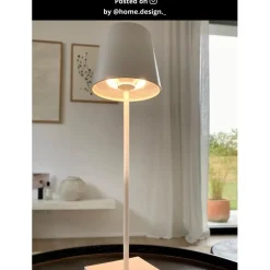 Lucide JUSTINE Tafellamp - Wit