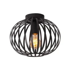 Lucide MANUELA Plafonnière - Zwart