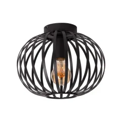 Lucide MANUELA Plafonnière - Zwart