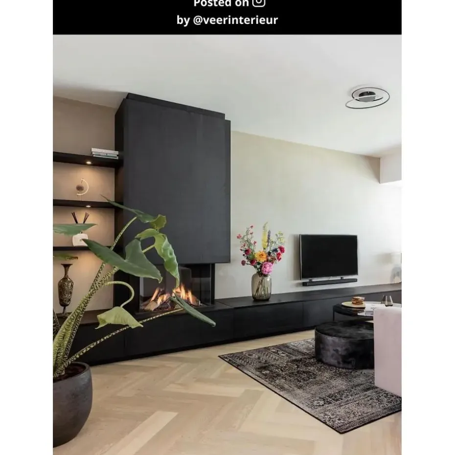 Lucide MAXENCE Plafonnière - Zwart