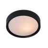 Lucide plafondlicht Lex - Ø33 cm - zwart