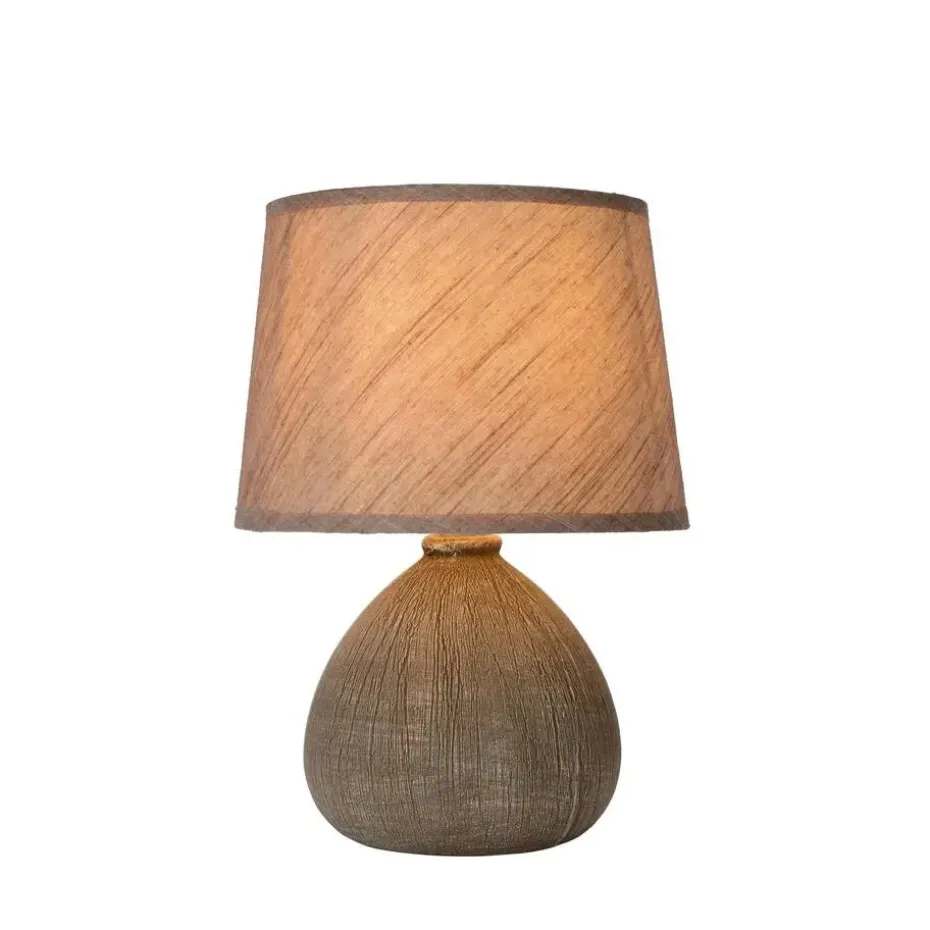 Lucide RAMZI Tafellamp - Bruin