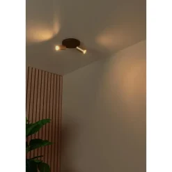 Lucide RITMO Plafondspot - Mat Goud / Messing