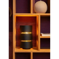 Lucide ROSAS Tafellamp - Zwart