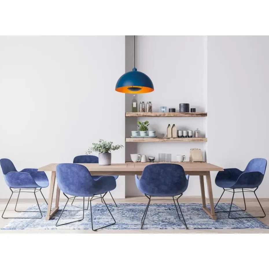 Lucide SIEMON Hanglamp - Blauw