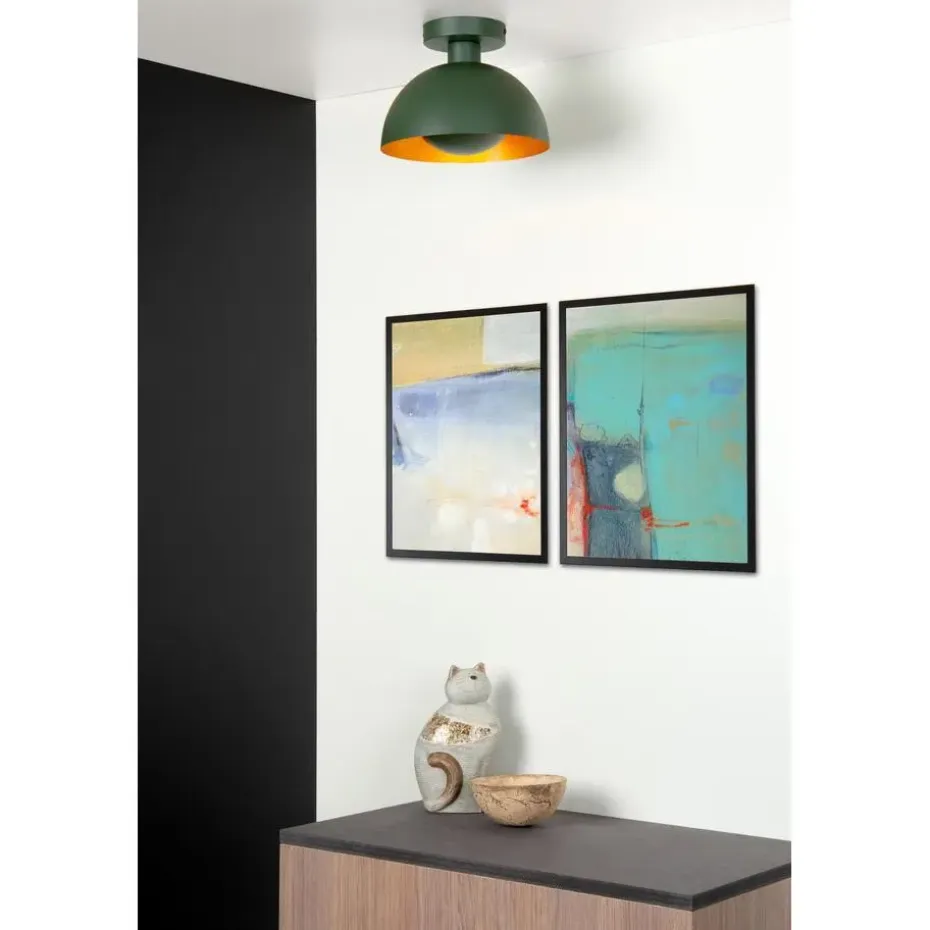 Lucide SIEMON Plafonnière - Groen