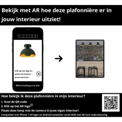 Lucide SIEMON Plafonnière - Groen