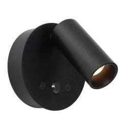 Lucide TONI Wandspot - Zwart