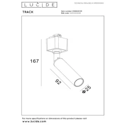 Lucide TRACK Railverlichting - Wit