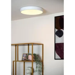 Lucide UNAR Plafonnière - Wit