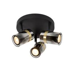 Lucide UPTON Plafondspot - Fumé