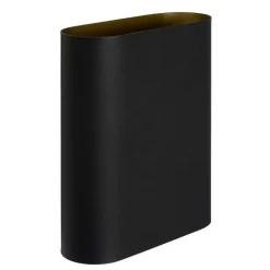 Lucide wandlamp Ovalis - zwart