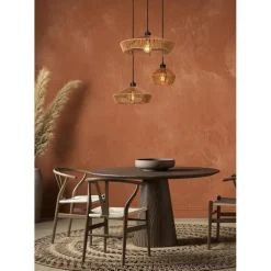 Lucide YUNKAI Hanglamp - Naturel