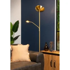 Lucide ZENITH Leeslamp - Mat Goud / Messing
