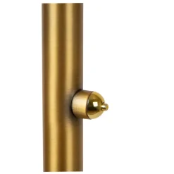 Lucide ZENITH Vloerlamp - Mat Goud / Messing