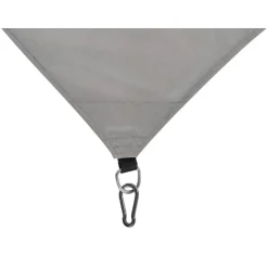 LUKKA - Schaduwdoek - Grijs 300 cm - Polyester