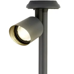 Lumineo Prikspot - solar - antraciet - 25 cm