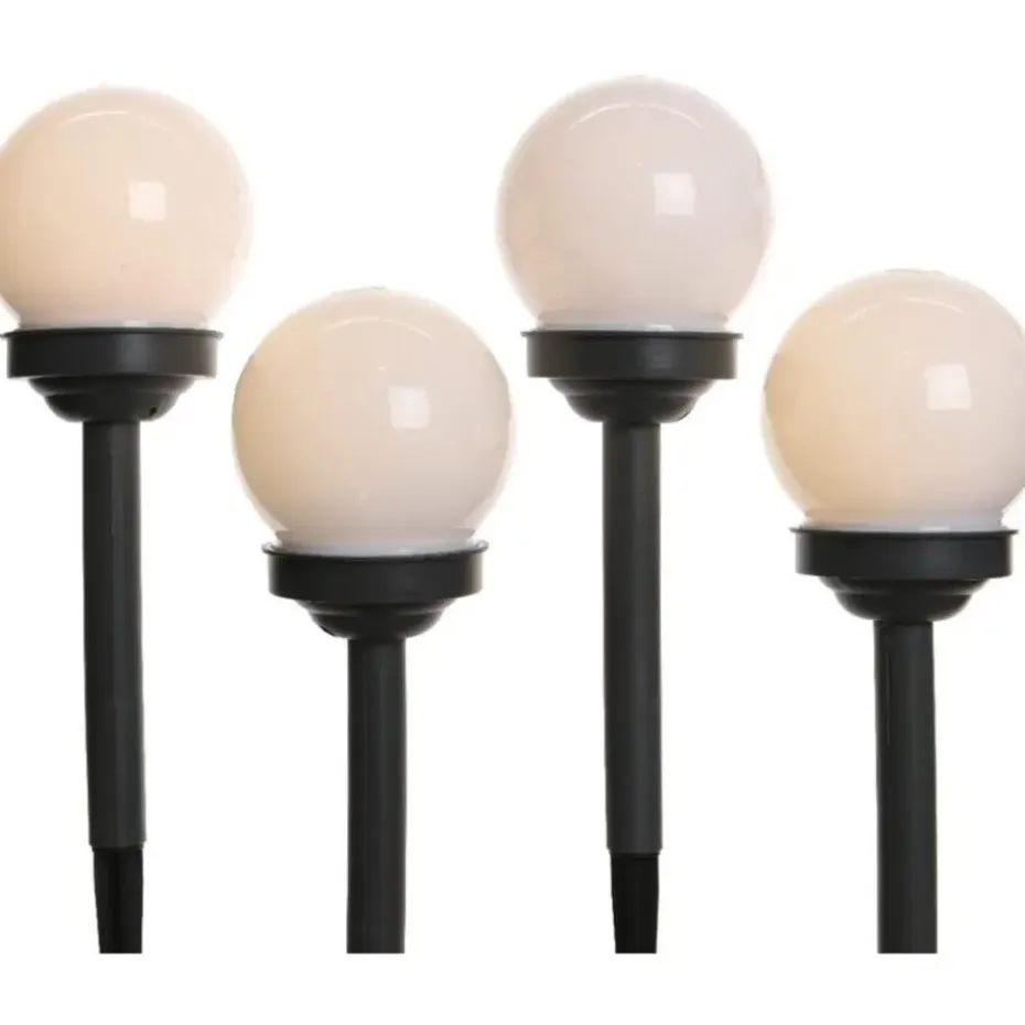 Lumineo Tuinverlichting - prikspotjes - 4 stuks - 27 cm