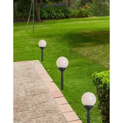 Lumineo Tuinverlichting - prikspotjes - 4 stuks - 27 cm