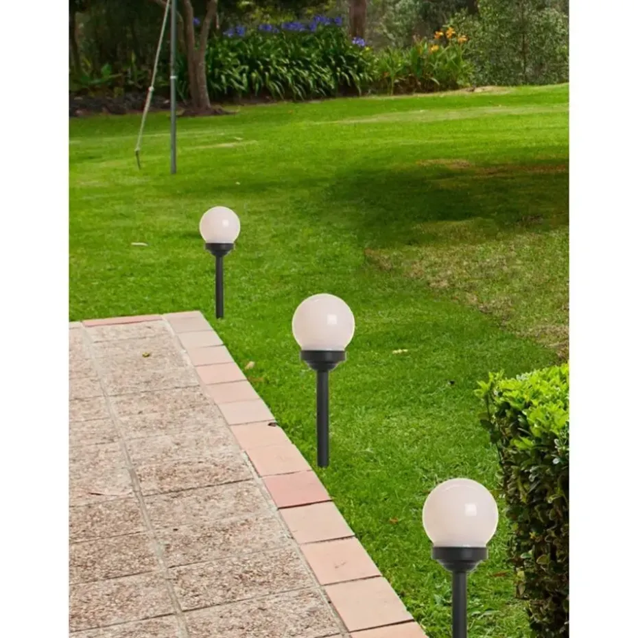 Lumineo Tuinverlichting - prikspotjes - 4 stuks - 27 cm