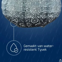 Lumiz Lampion op zonne energie - Solar tuinverlichting - Tulip Set - 3 stuks