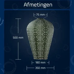 Lumiz Lampion op zonne energie - Solar tuinverlichting - Monaco Set - 3 stuks